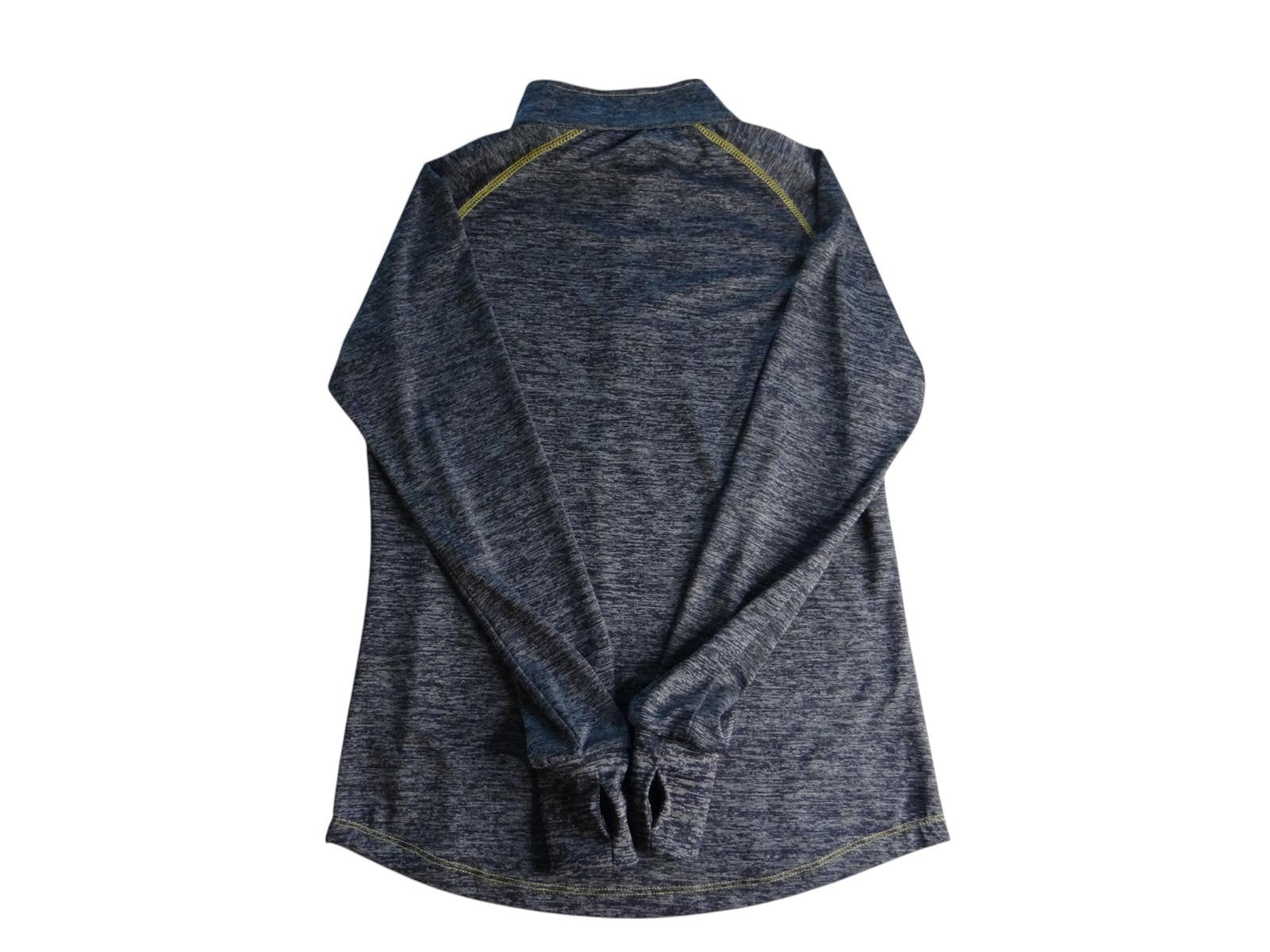 Colosseum Michigan Half-Zip Pullover - Navy & Yellow