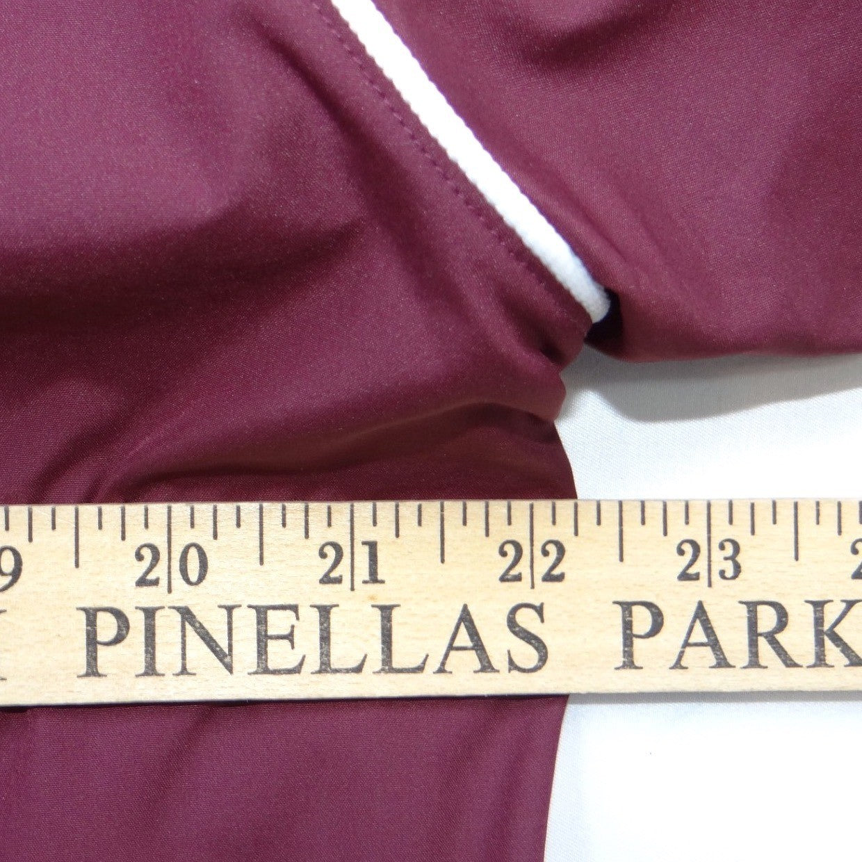 Under Armour Mens XL Maroon Full Zip Track Jacket Mesh Lined Burgundy Mock Neck