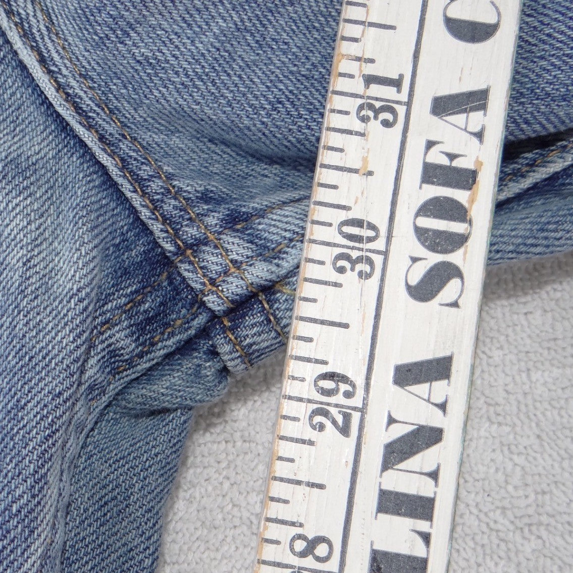 American Eagle Outfitters Favorite Flare Jeans Light Wash Blue 100% Cotton 14