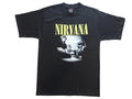 Medium #1 Nirvana Distressed Black Graphic Band T-Shirt