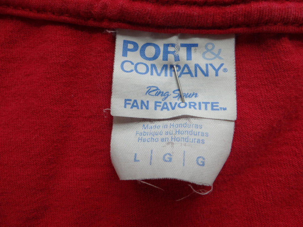 Port & Company 'Ohana Family' Red T-Shirt - Fun & Casual Wear