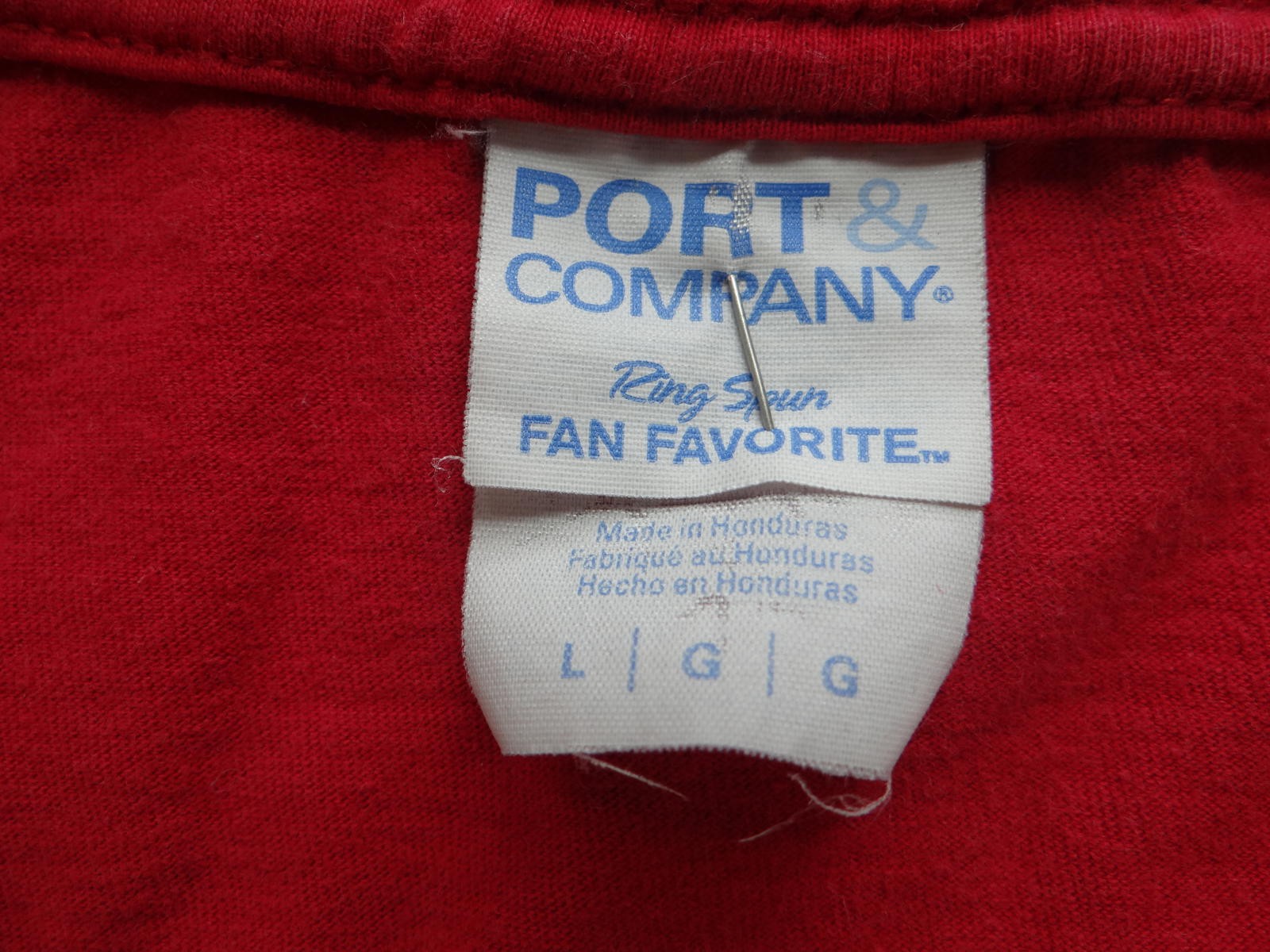 Port & Company 'Ohana Family' Red T-Shirt - Fun & Casual Wear
