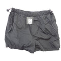 NWT-Charlotte Russe Womens Black Nylon Athletic Shorts Side Toggles S