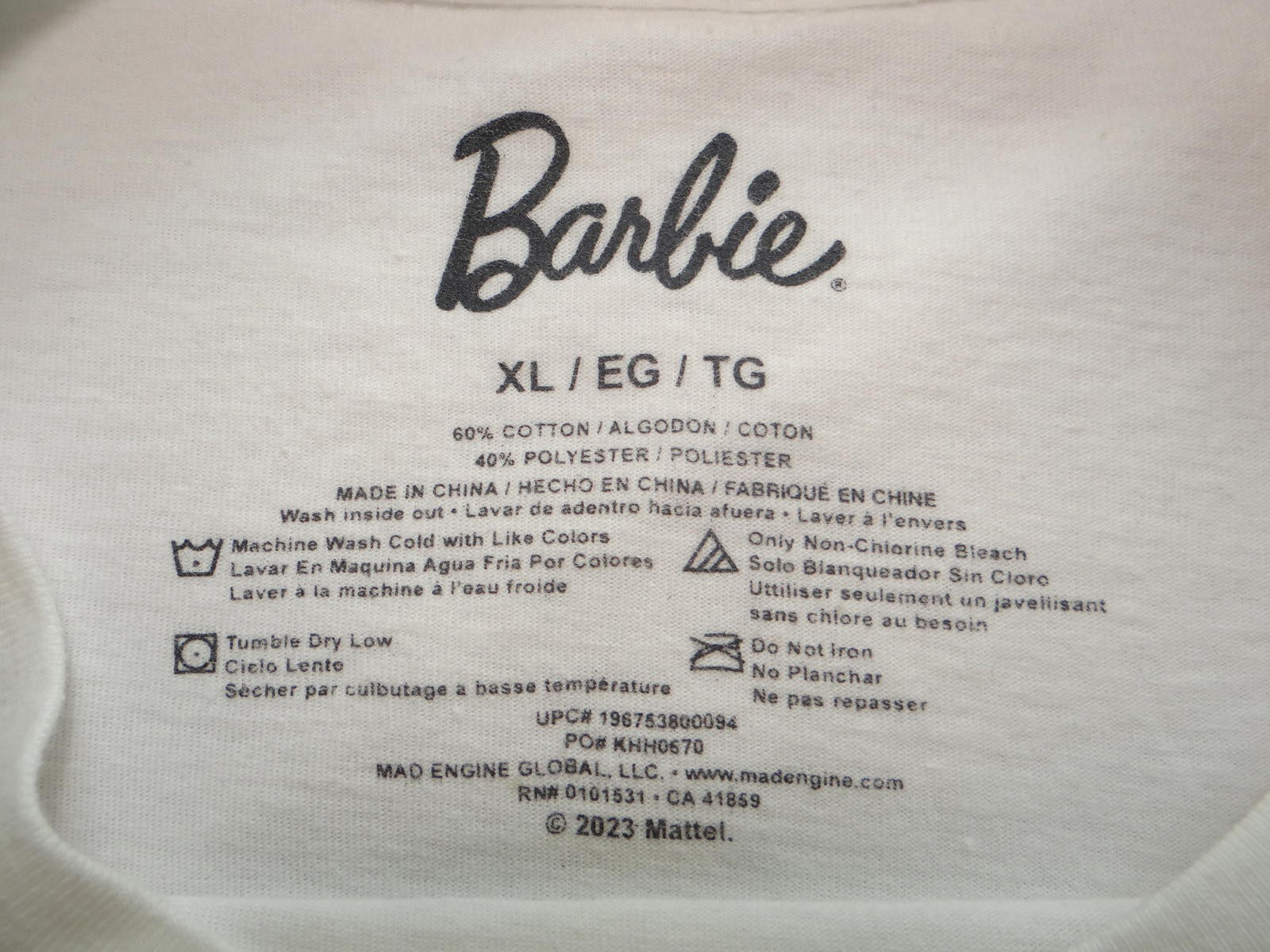 Barbie Graphic T-Shirt - Iconic Pink Logo