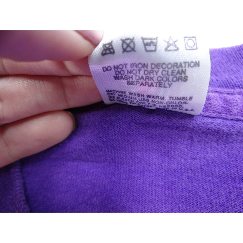 Vintage Stratosphere Las Vegas Graphic T Shirt Purple Fruit of the Loom XL