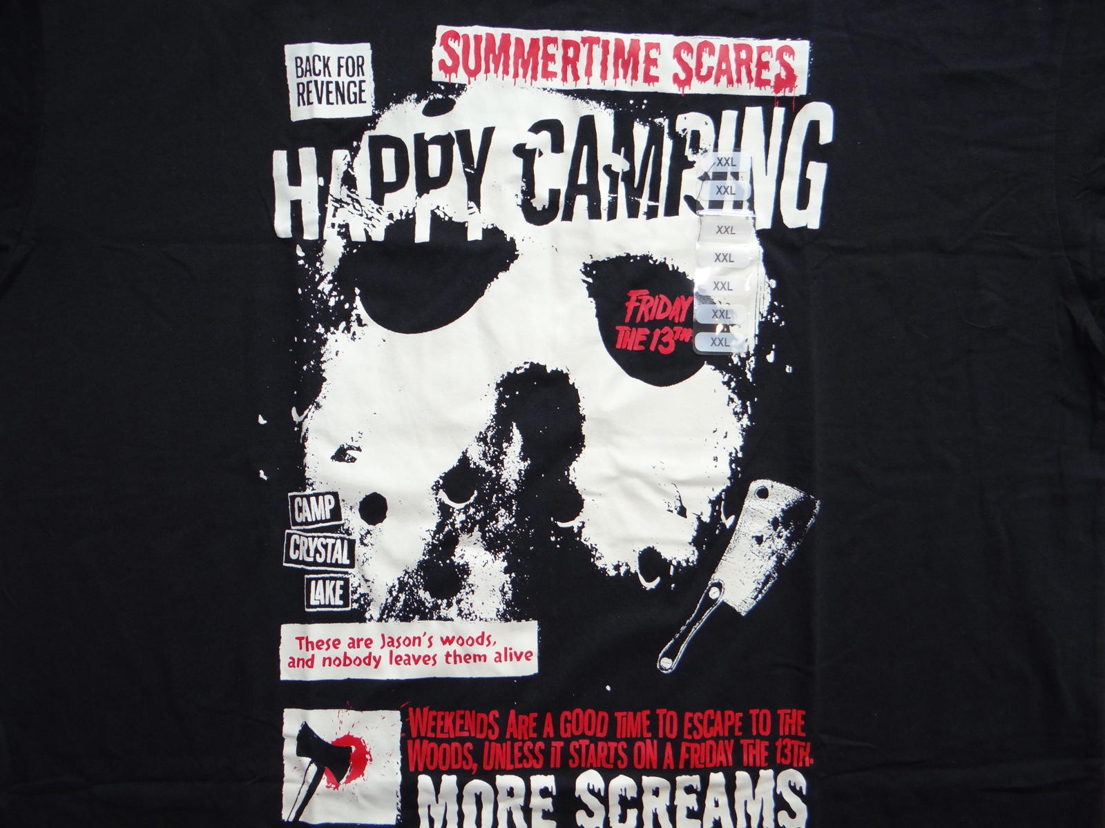 Friday the 13th Happy Camping Graphic T-Shirt