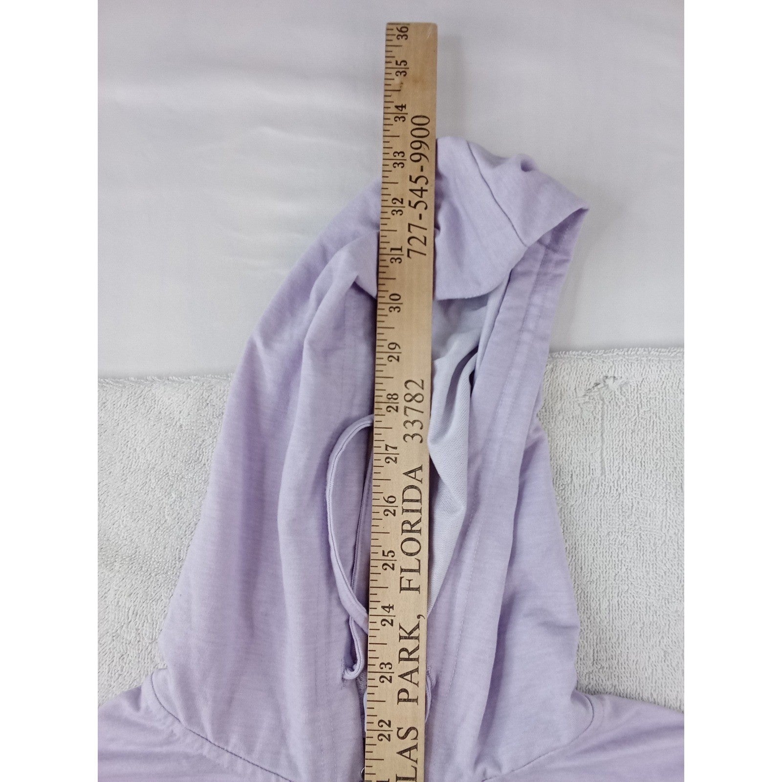 32 Degrees Cool Womens XS Lavender Purple Full Zip Lightweight Hoodie Jacket