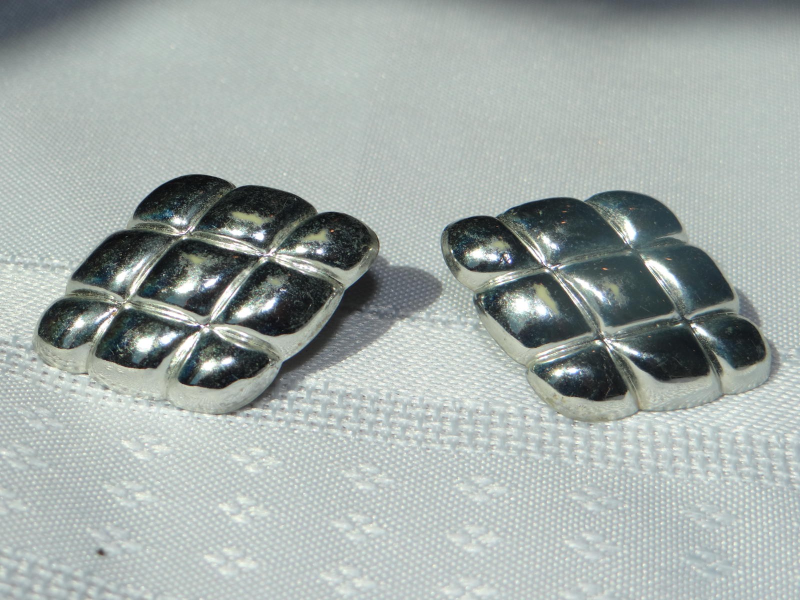 Vintage Silver-toned Earrings