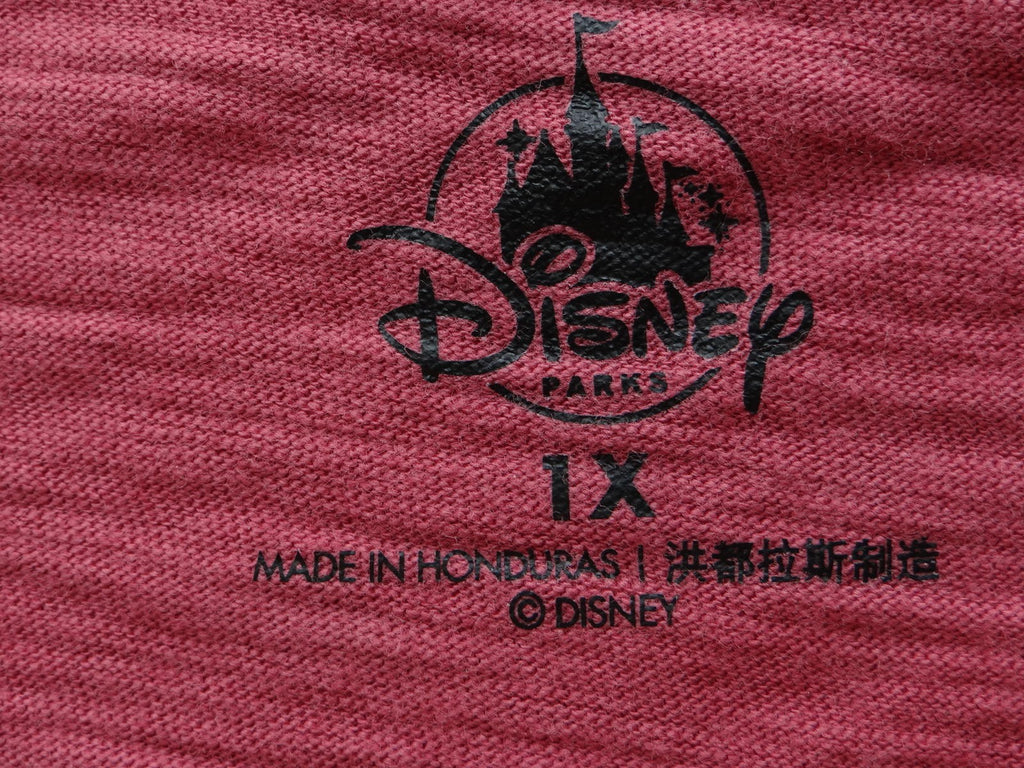 Disney DuckTales Women's Red V-Neck T-Shirt