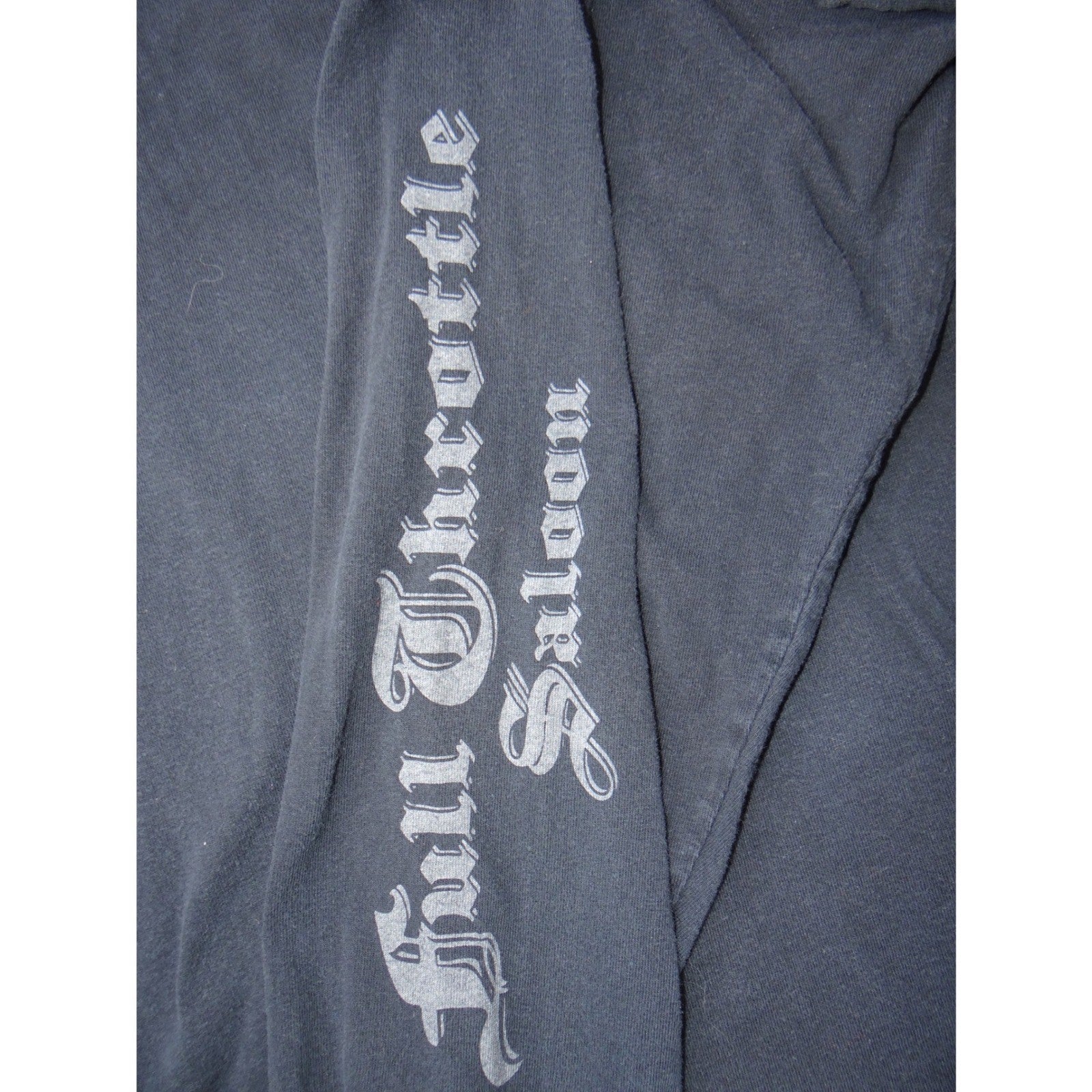 Full Throttle Saloon Sturgis Biker Graphic Long Sleeve T-Shirt Black Mens 3XL