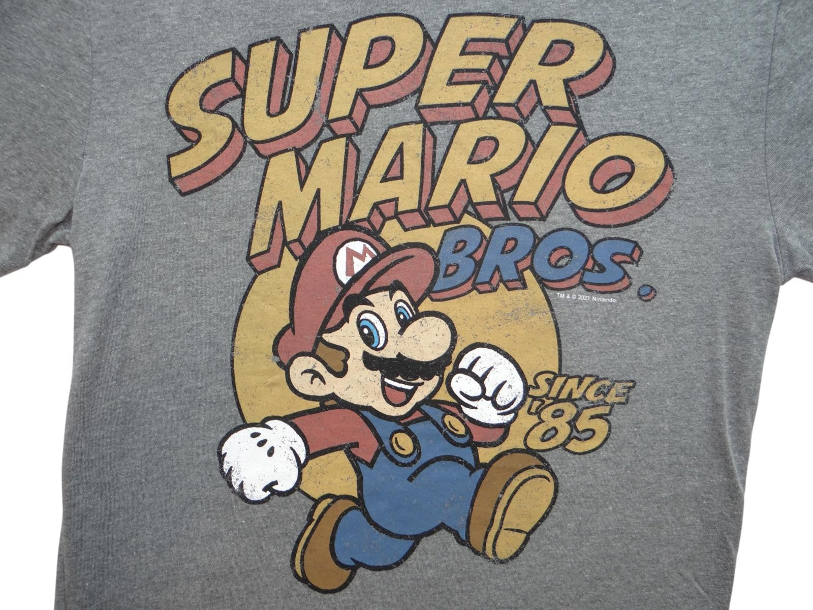 Old Navy Super Mario Bros Graphic Tee - Vintage Style