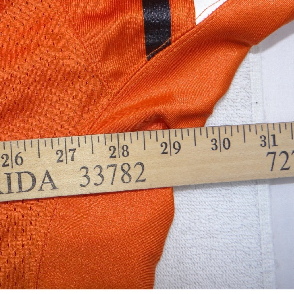 RARE Oklahoma State Barry Sanders 21 Throwback Football Jersey Orange XL 1986-88