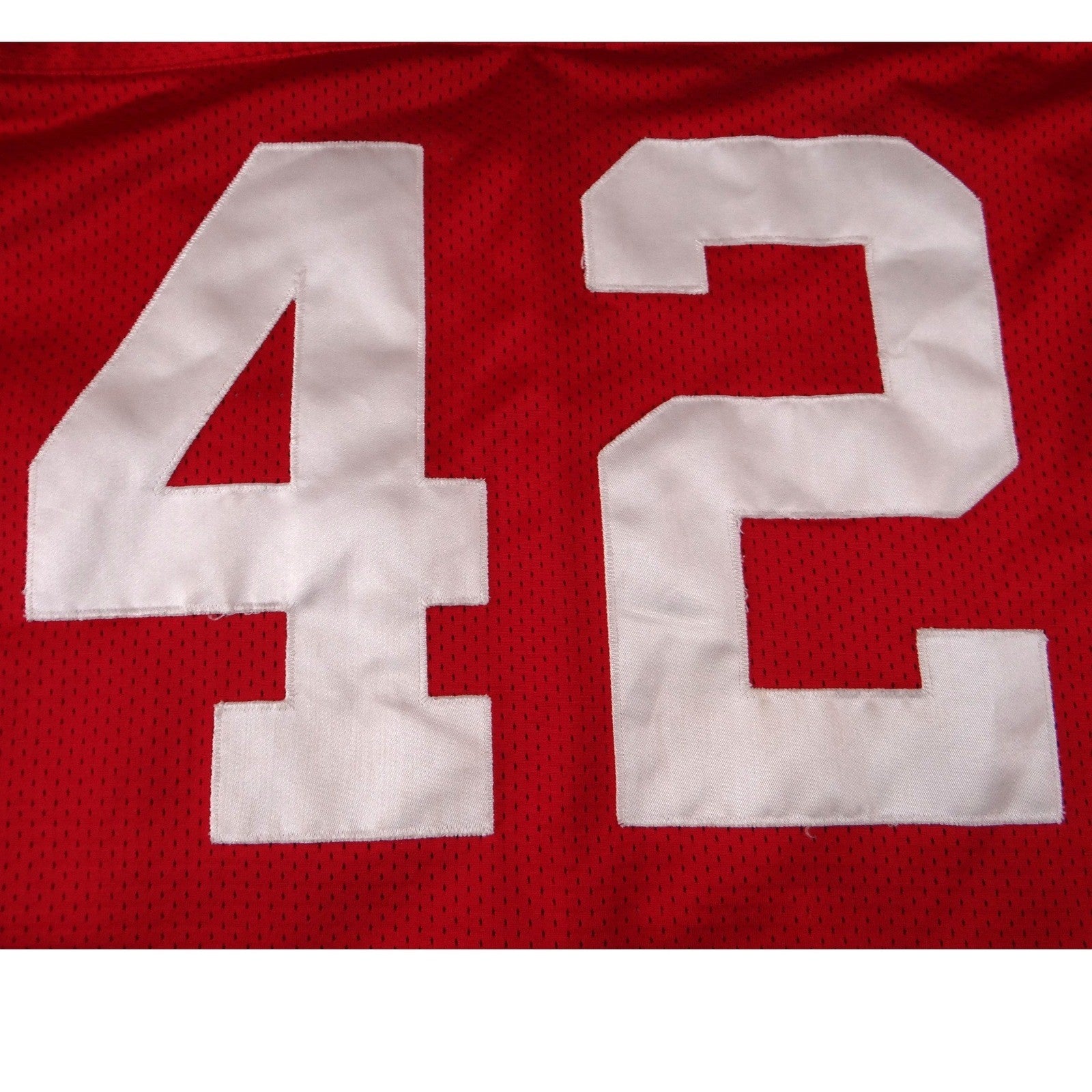 Mitchell & Ness Ronnie Lott San Francisco 49ers 1989 Throwback Jersey Red Men 56