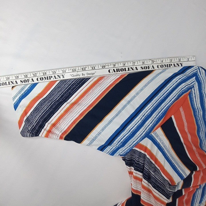 NWT Ruby Rd Woman Bright Idea Striped Twisted Front Top 3X