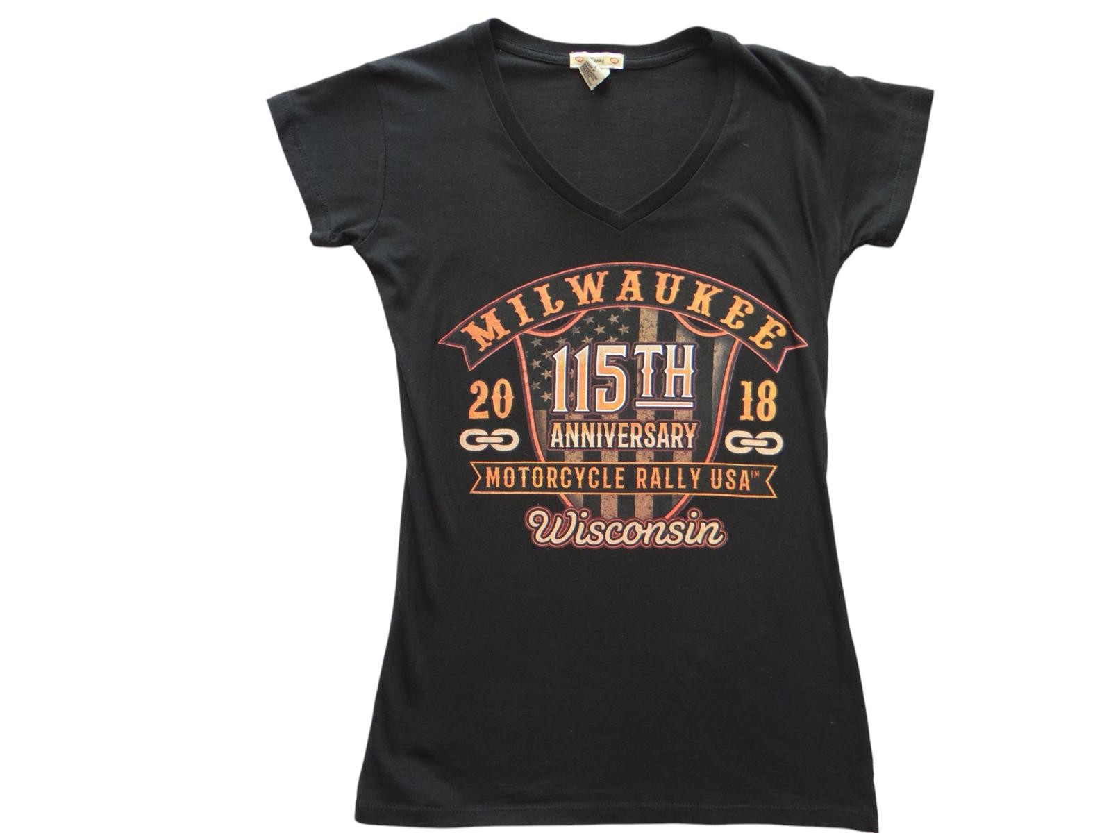 Milwaukee 115th Anniversary Motorcycle Rally USA Women's T-Shirt