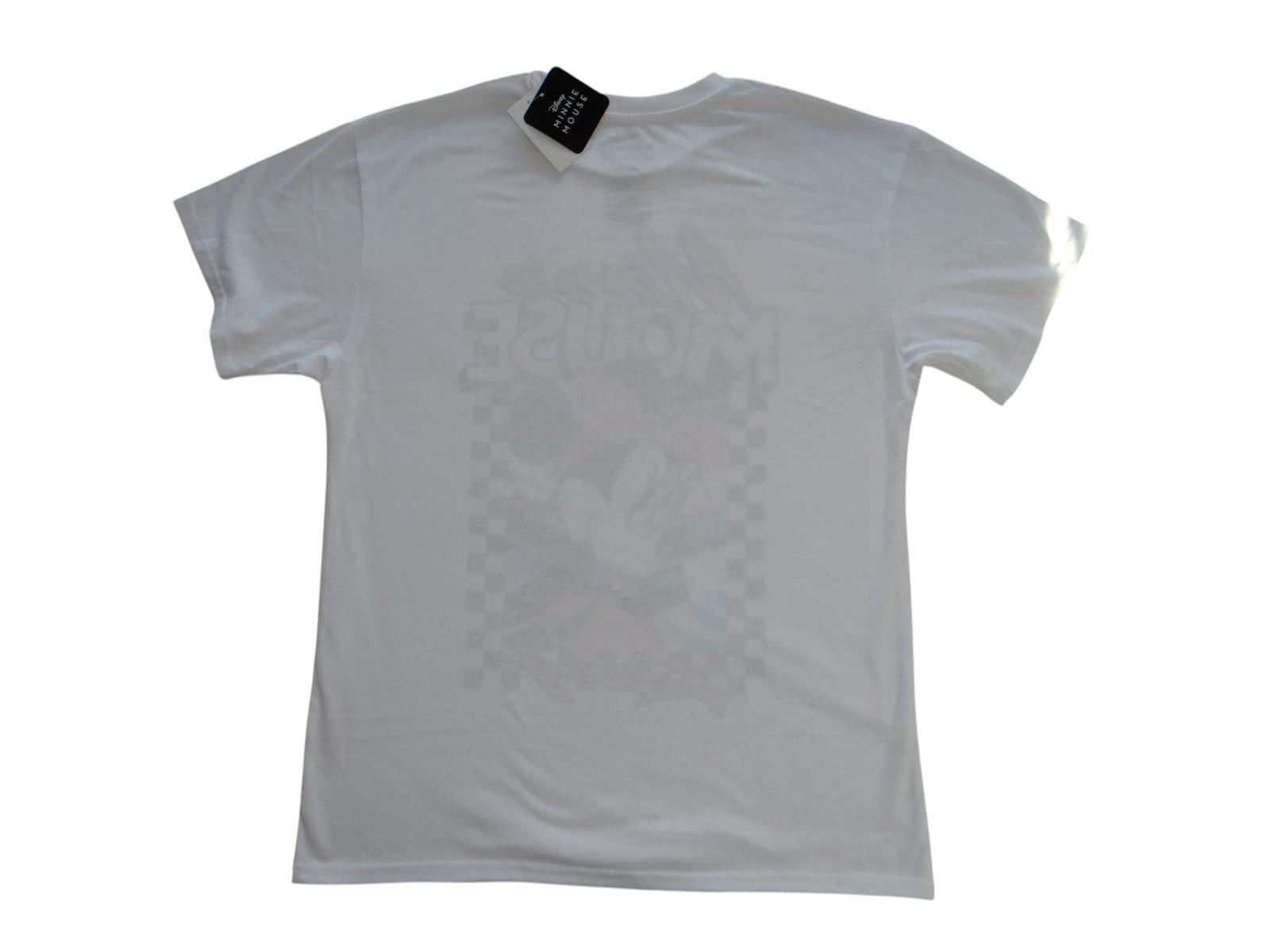 Disney Minnie Mouse Racing Graphic T-Shirt - Size L