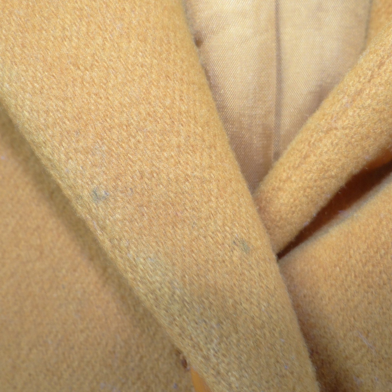 Linda Allard Ellen Tracy Mustard Yellow Wool Cashmere Blazer Jacket Size 6