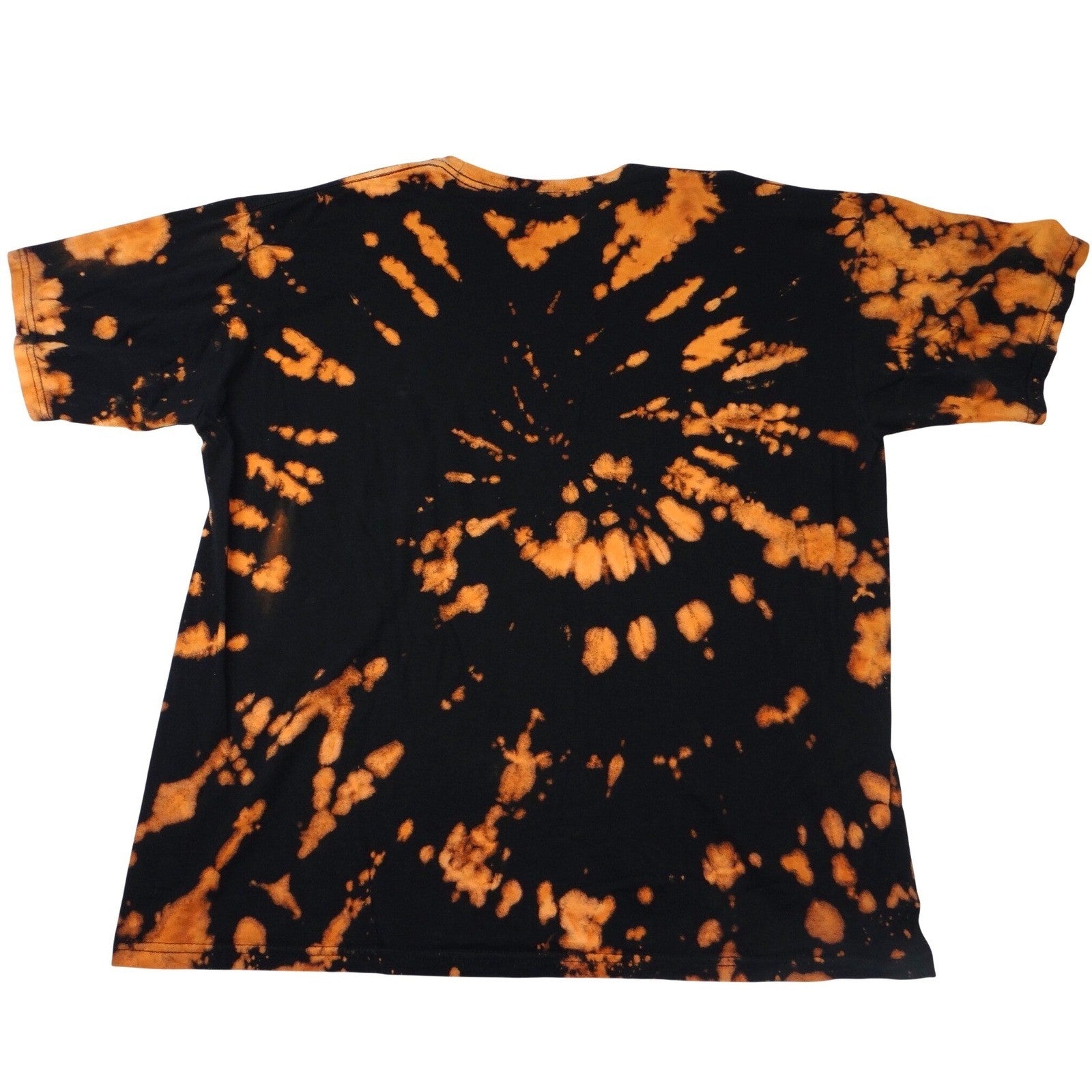Wu Tang Forever Tie Dye Bleached Black T Shirt Mens Large FEA Merch