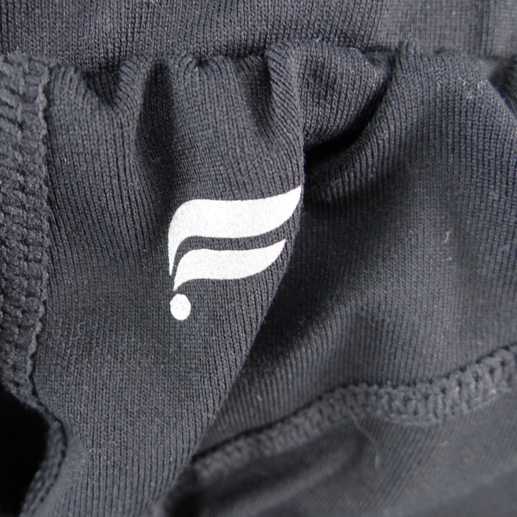 Fabletics Womens Black 2-in-1 High Waisted Running Shorts Built-in Liner
