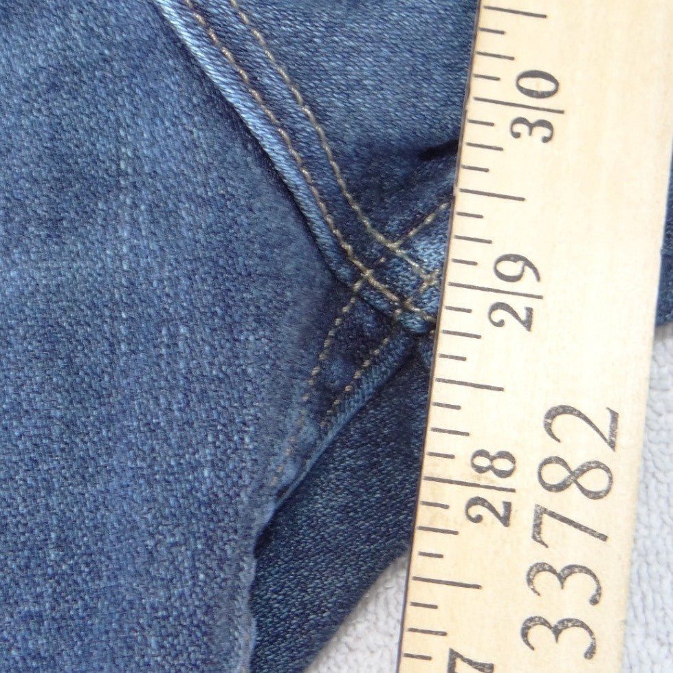 Wrangler Relaxed Boot Cut Jeans Mens 34x30 Medium Wash Blue Denim