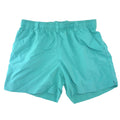 Columbia PFG Women Teal Green Fishing Shorts Size M 5 Inch Inseam 2414