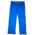 WonderWink WonderWORK Womens Scrub Pants Blue Cargo Pocket Drawstring Medium