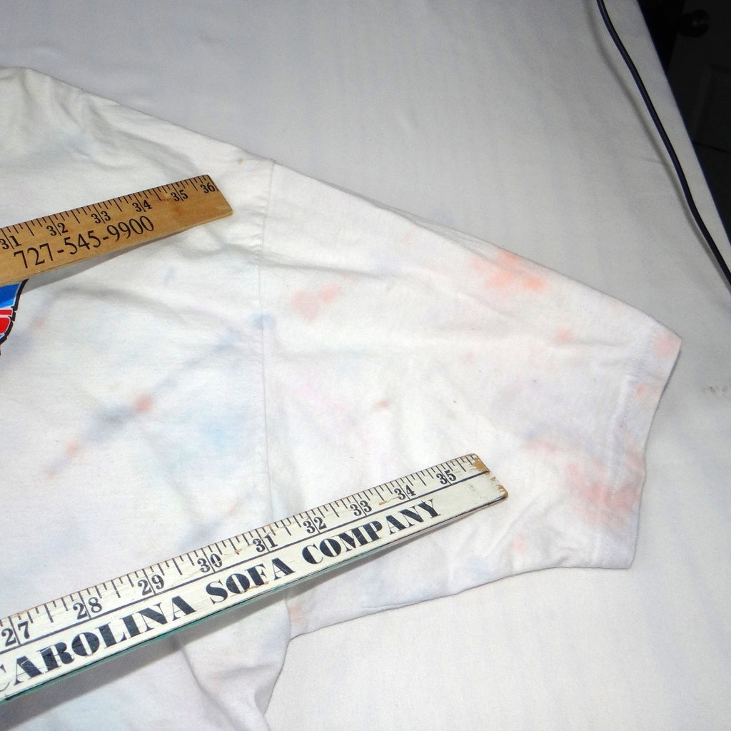Rare VTG NASCAR Red White Blue Tie-Dye 2000 Craftsman Truck Series T-Shirt XL
