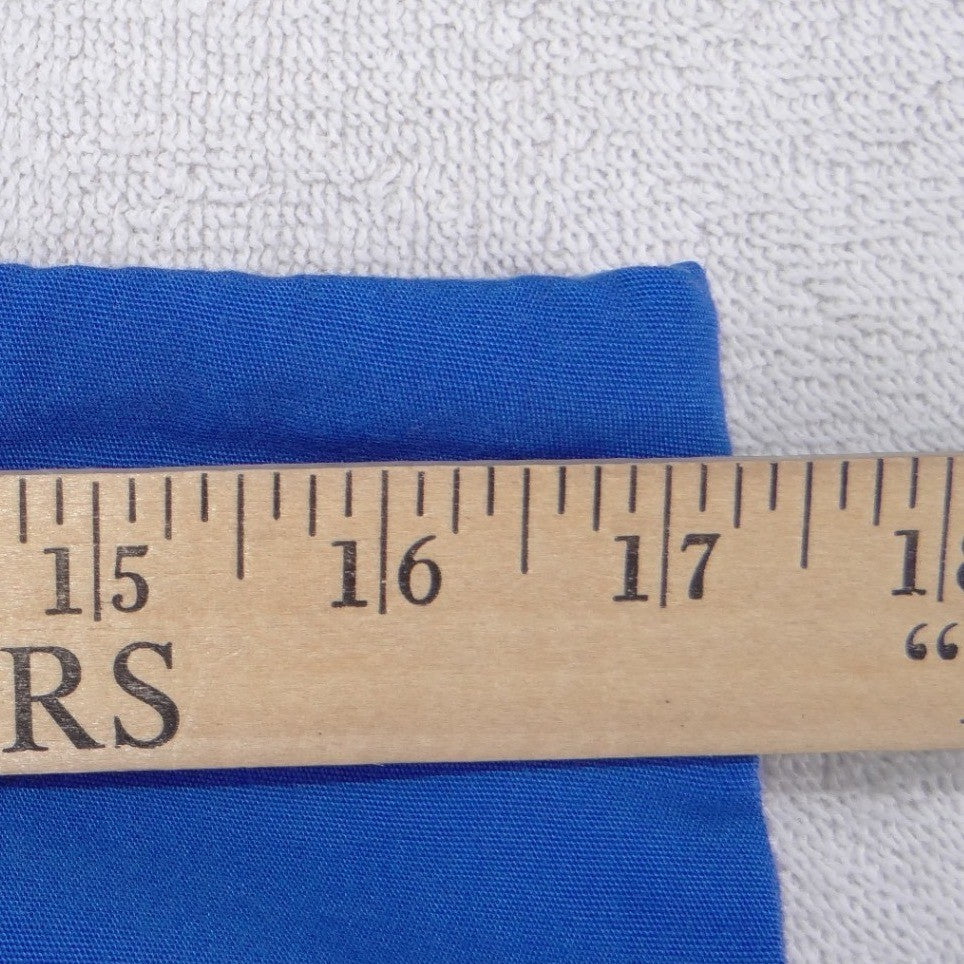 Cherokee Workwear Womens Royal Blue Scrub Pants XS Drawstring Straight Leg