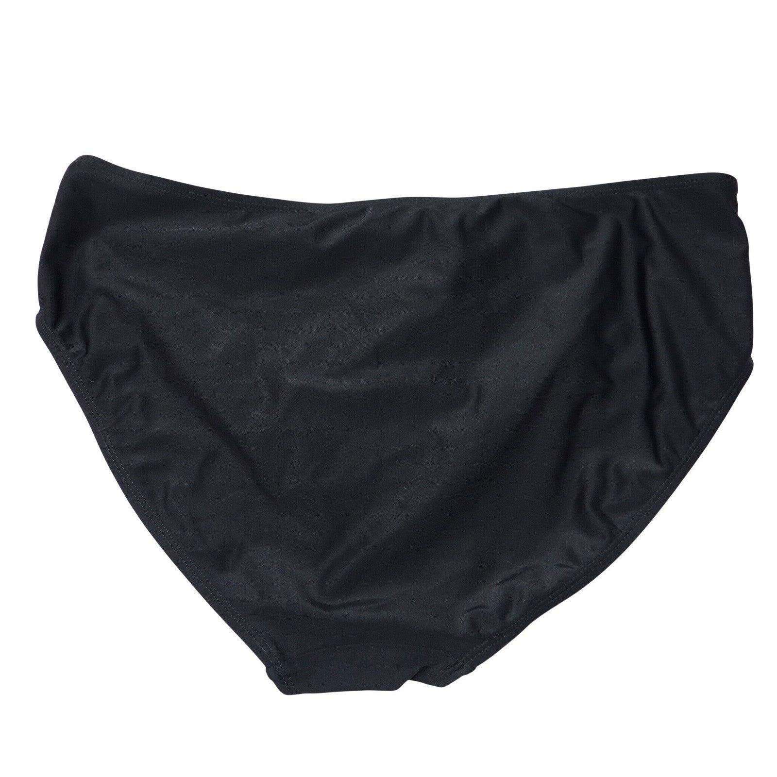 NWT-Fullfitall Swimsuits Womens Plus Size 18 Black High Waist Bikini Bottom