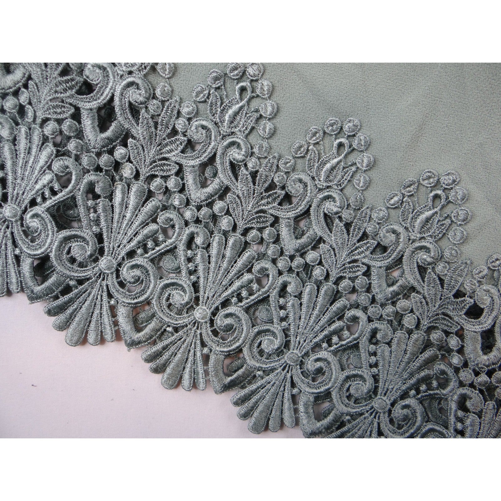 Vintage Cattiva New York Womens Mint Green Lace Trim AsymmetricalTop Sz 14