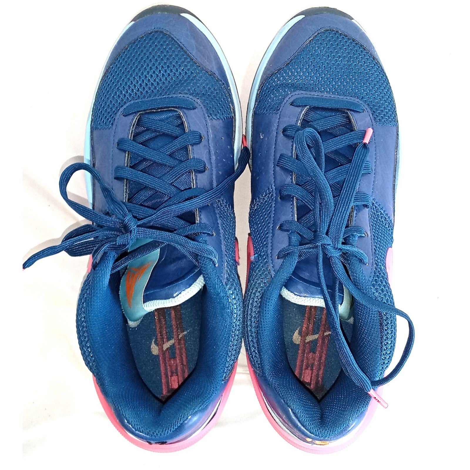 Nike Ja 1 Hunger Game Royal Blue Pink Shoes FV1286-400 Mens 11