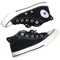 Converse Chuck Taylor All Star Mid Top Black Canvas Youth Shoes Size 13