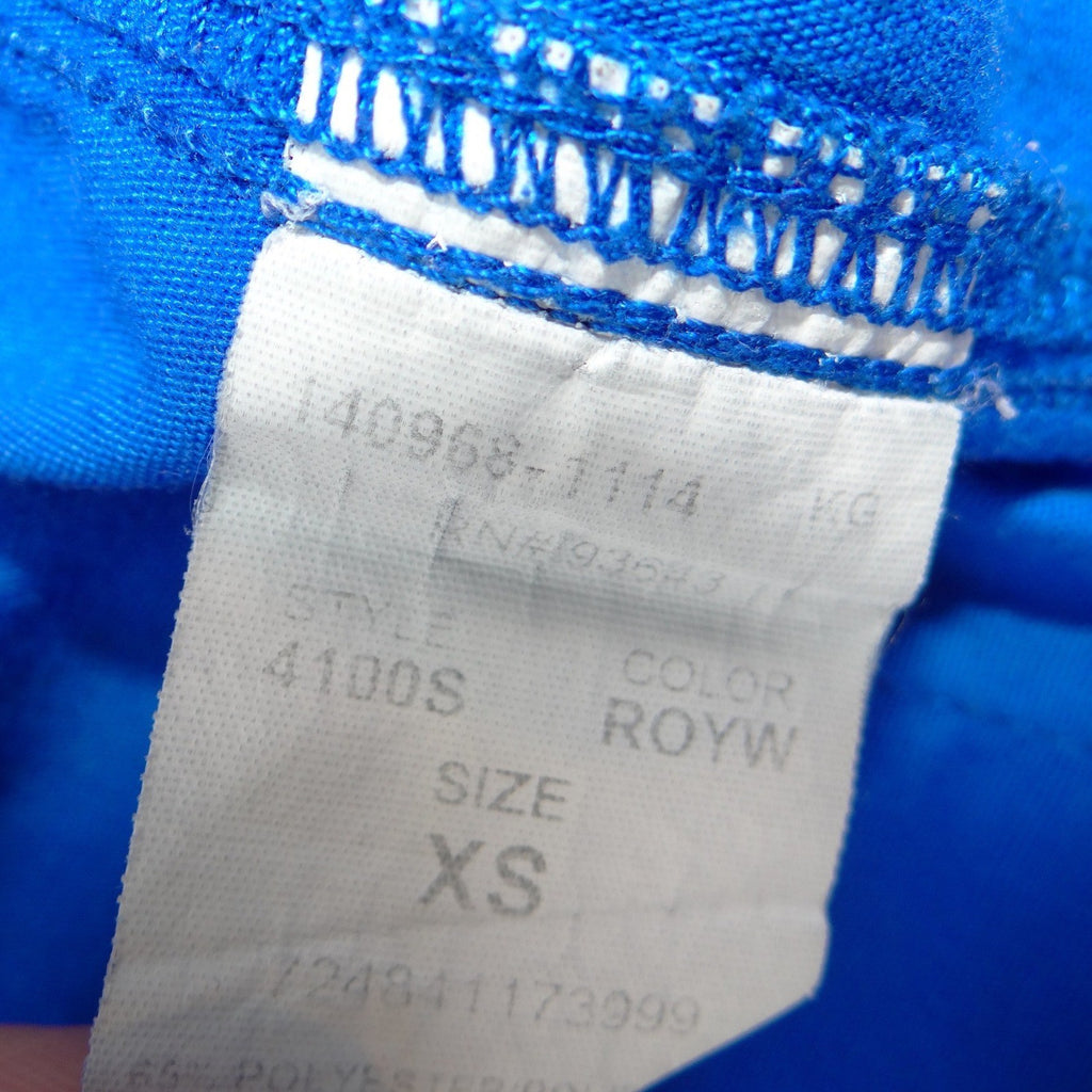 Cherokee Workwear Womens Royal Blue Scrub Pants XS Drawstring Straight Leg