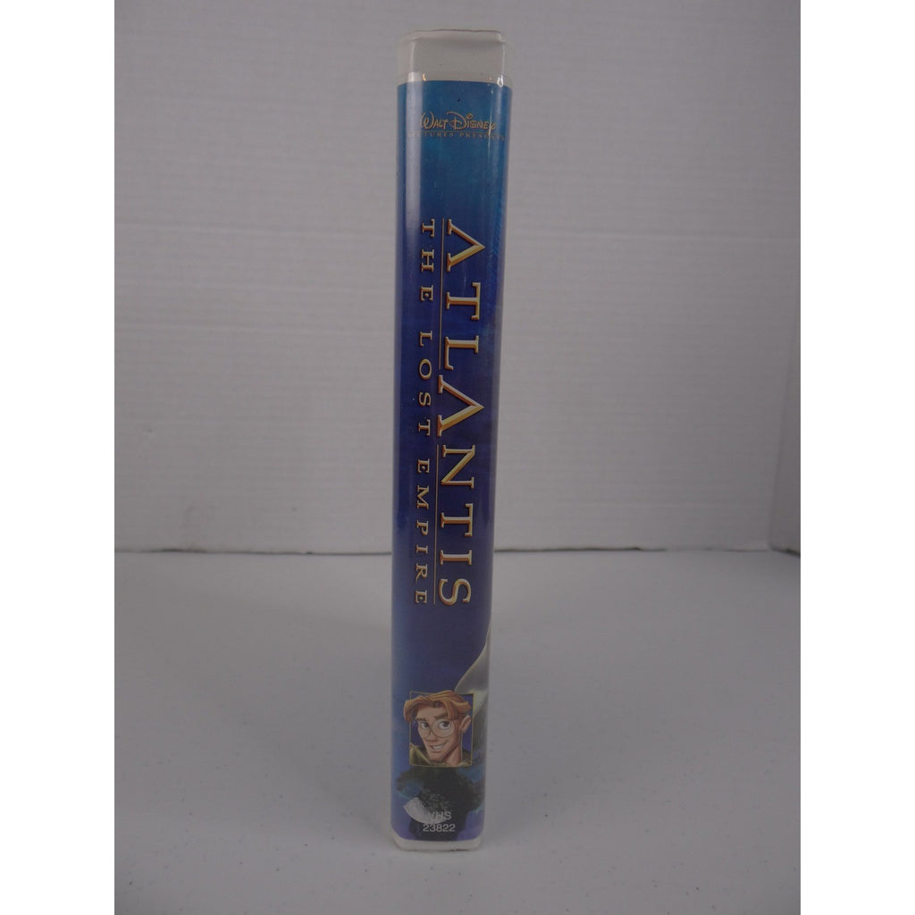 Disney Atlantis The Lost Empire VHS 2002 White Clamshell THX TESTED