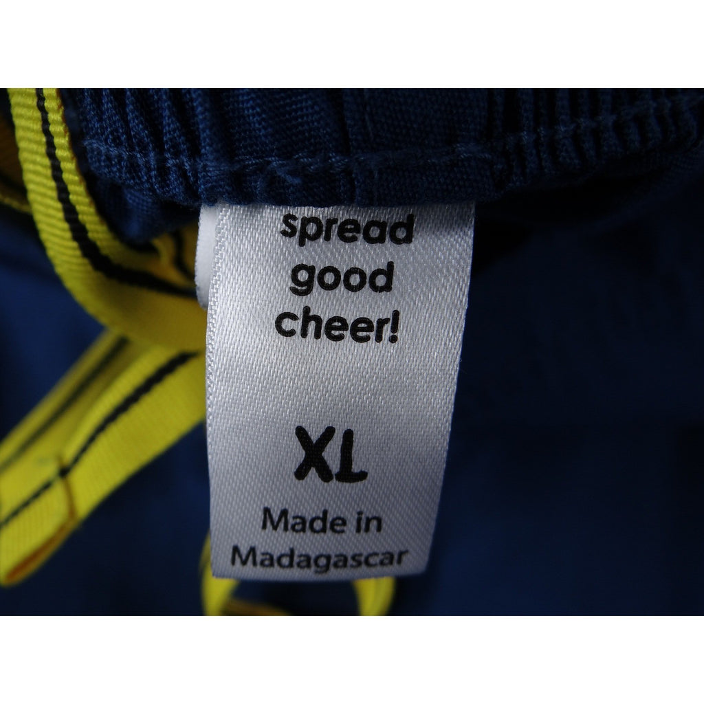 Wink Unisex Scrub Pants Navy Blue XL Flare Leg Drawstring Pockets