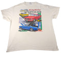 White Gildan Ultra Cotton 64 1/2 The 1st of The First Mustang T Shirt Size 2XL