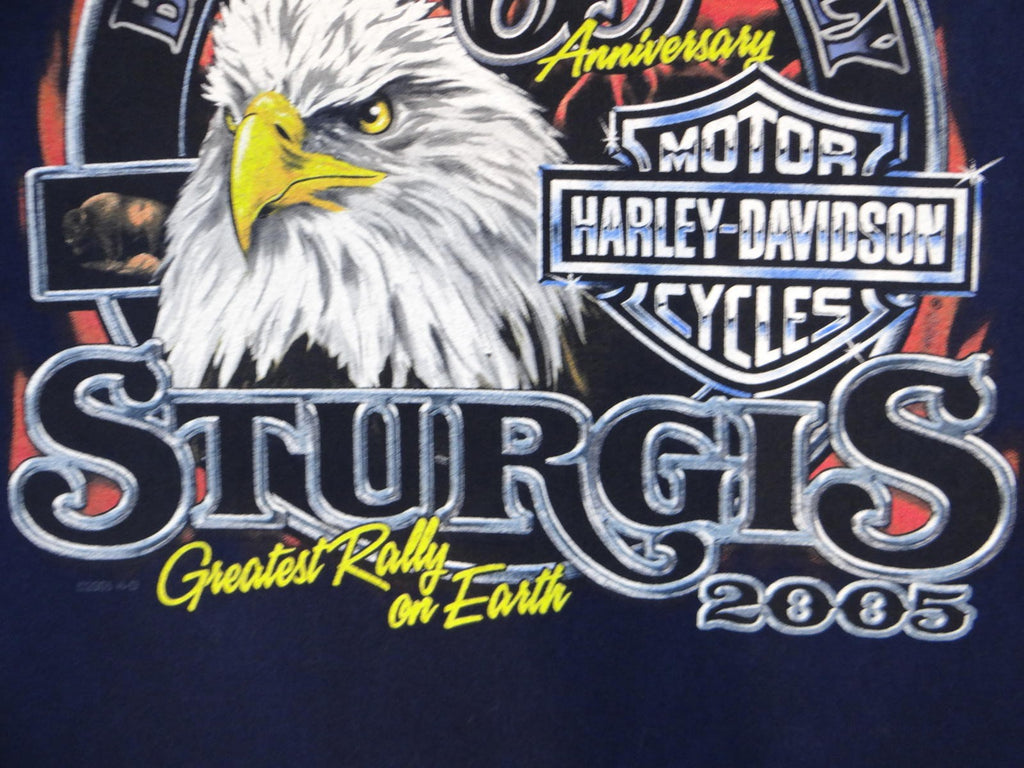 Vintage 2005 Harley-Davidson Sturgis Rally Tie-Dye T-Shirt