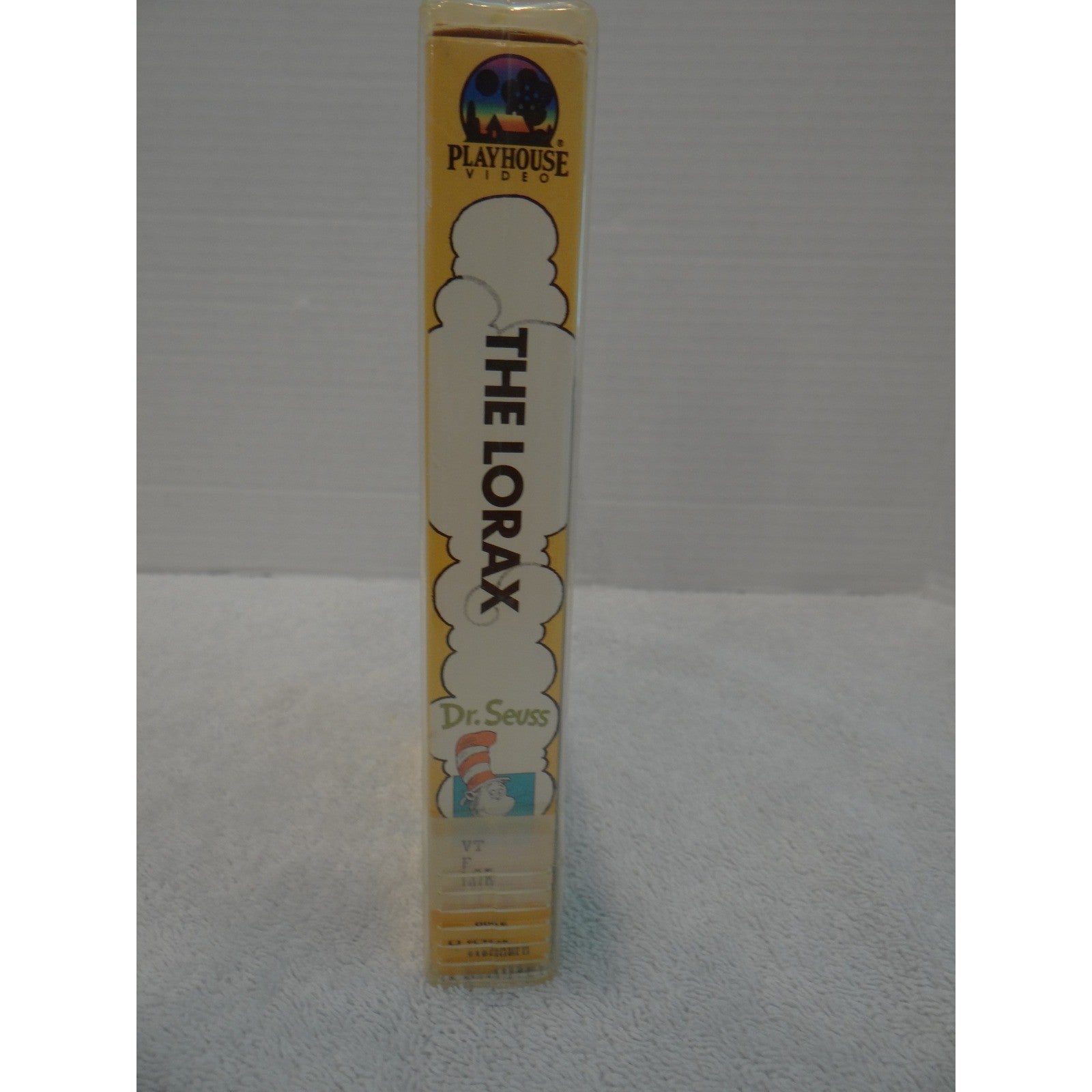 Dr. Seuss The Lorax VHS 1989 Playhouse Video Vintage Animated Movie Hi-Fi