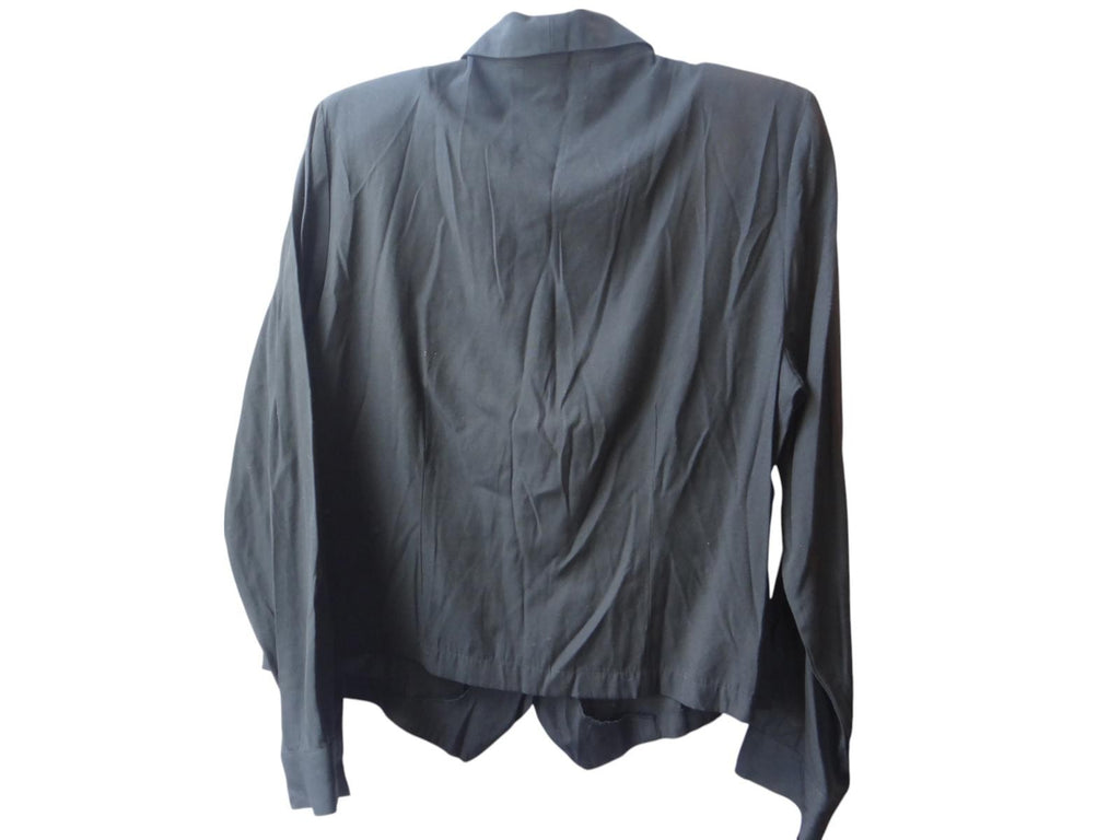 VINTAGE Women's Black Button Up by Dress barn