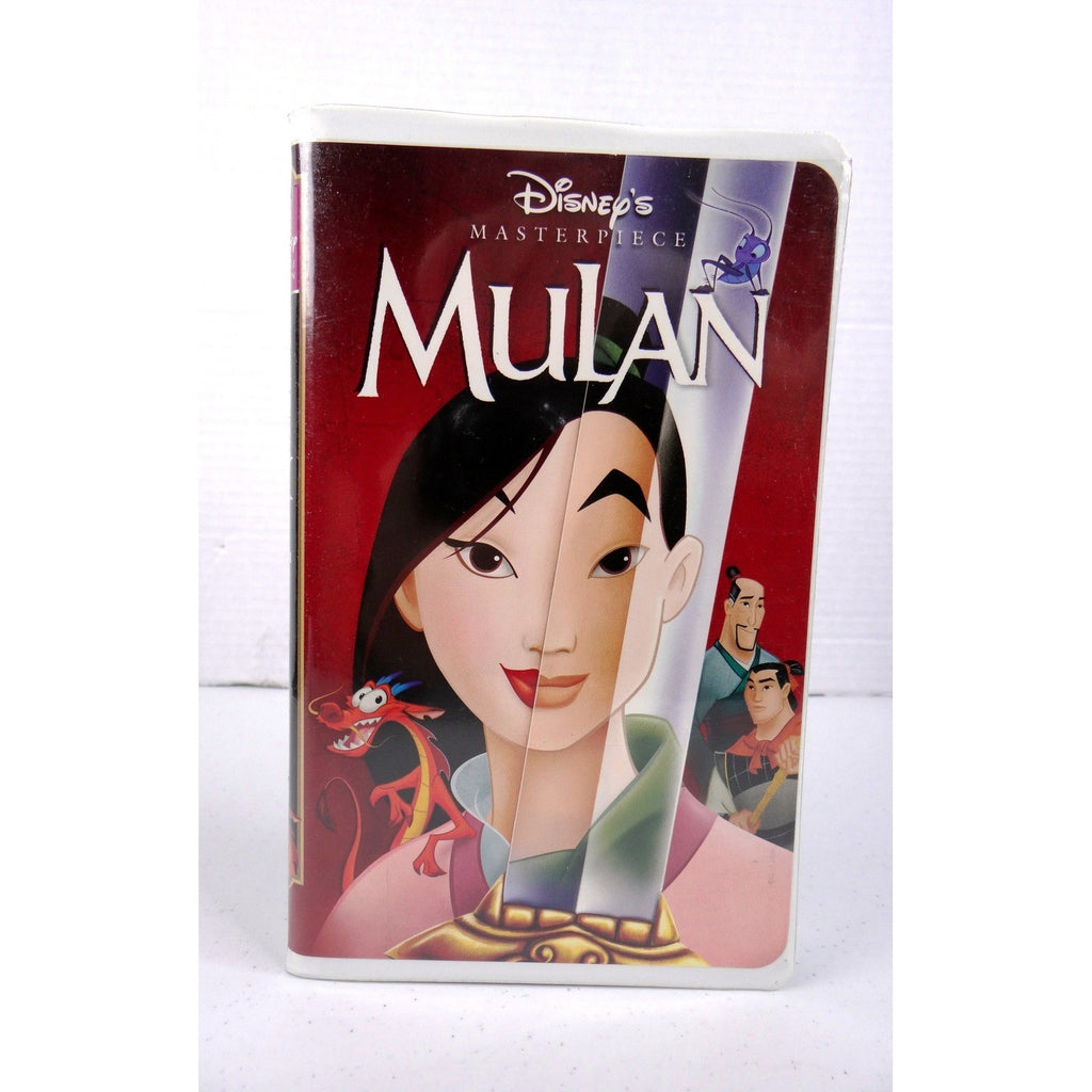Disney Mulan VHS 1999 Masterpiece Collection Clamshell Case TESTED