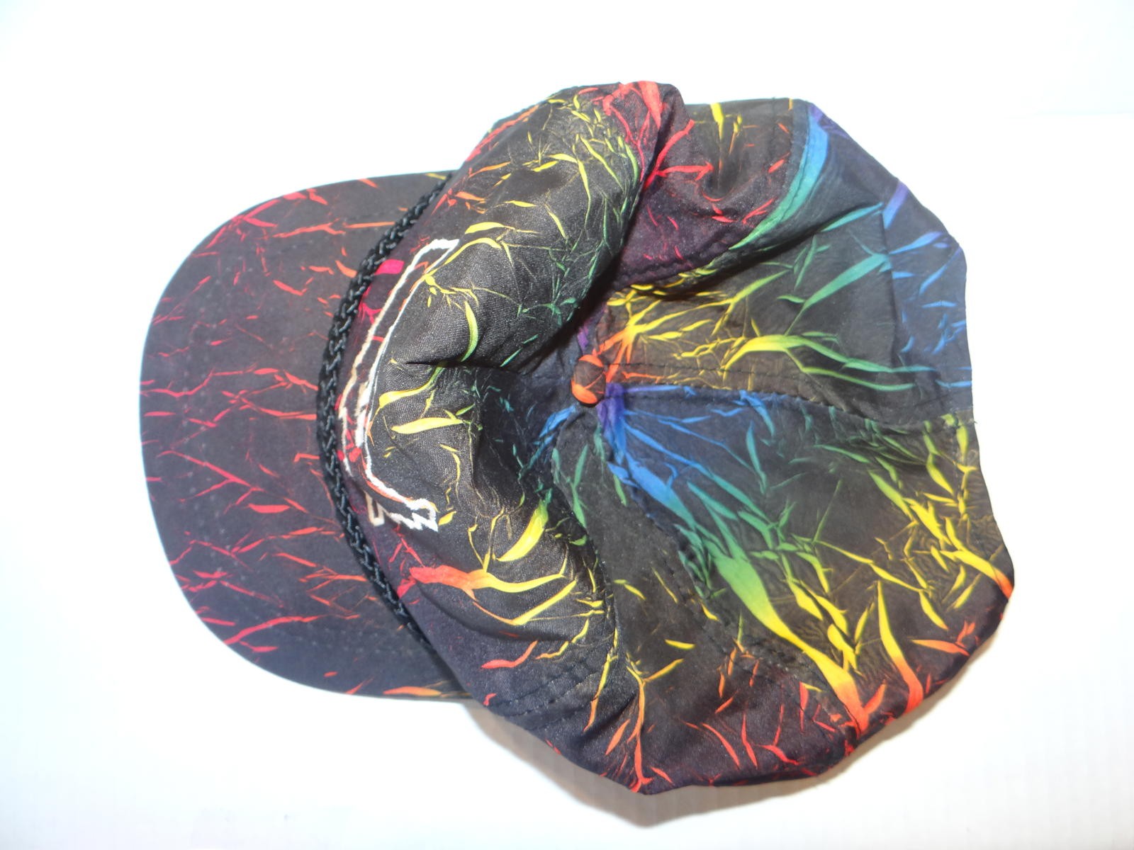 Vintage Multicolor AIS Automotive Cap with USA Map Design