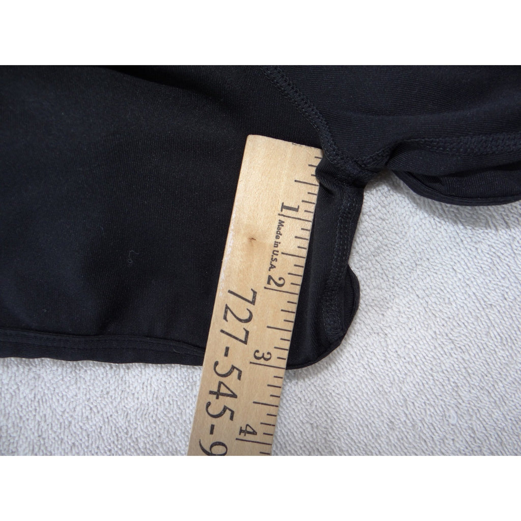 Fabletics Womens Black 2-in-1 High Waisted Running Shorts Built-in Liner