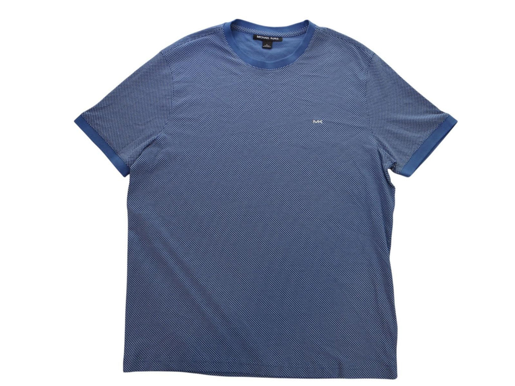 Stylish Michael Kors Blue Polka Dot T-Shirt