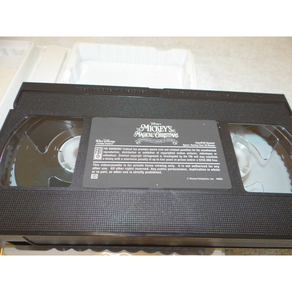 Disney Mickey's Magical Christmas Snowed in at the House of Mouse VHS 2001 G