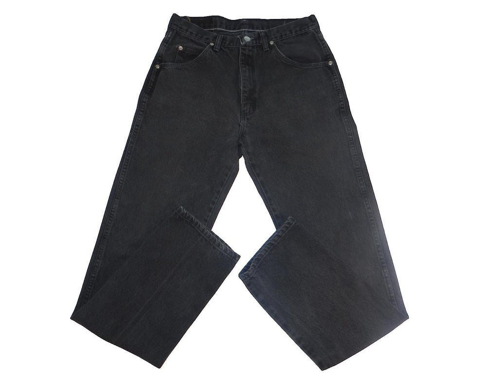 Vintage Wrangler Men's Black Jeans