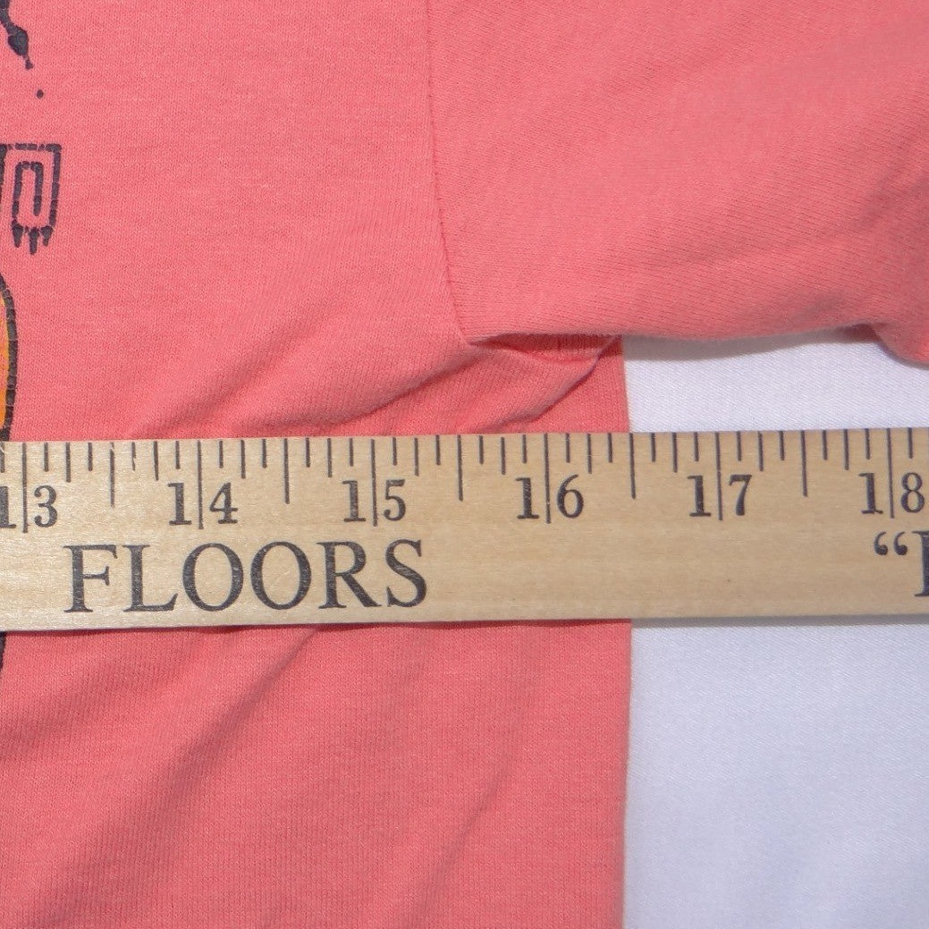 Vintage Hanes Green River Utah Graphic T-Shirt Coral Pink Small Made in USA