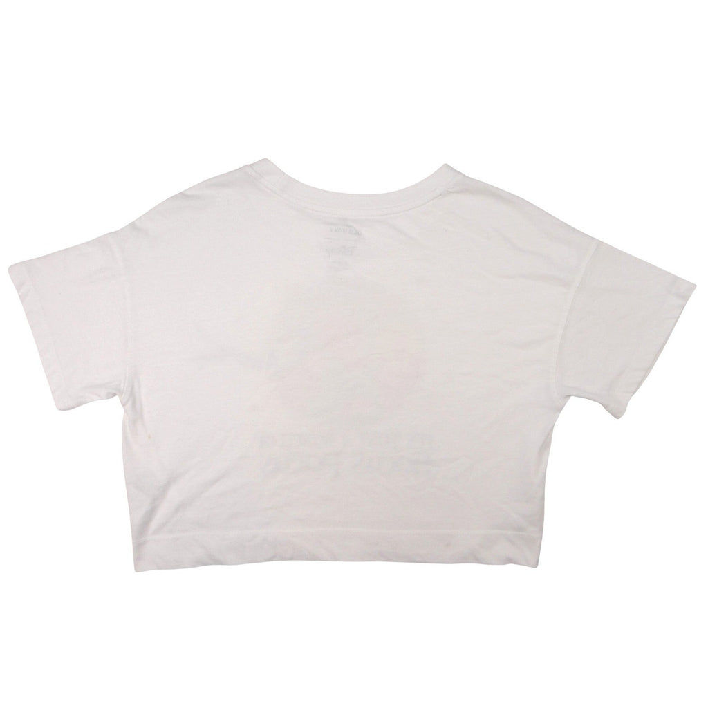Old Navy Disney Hocus Pocus Cropped T Shirt Girls L 10 12 White Graphic Tee
