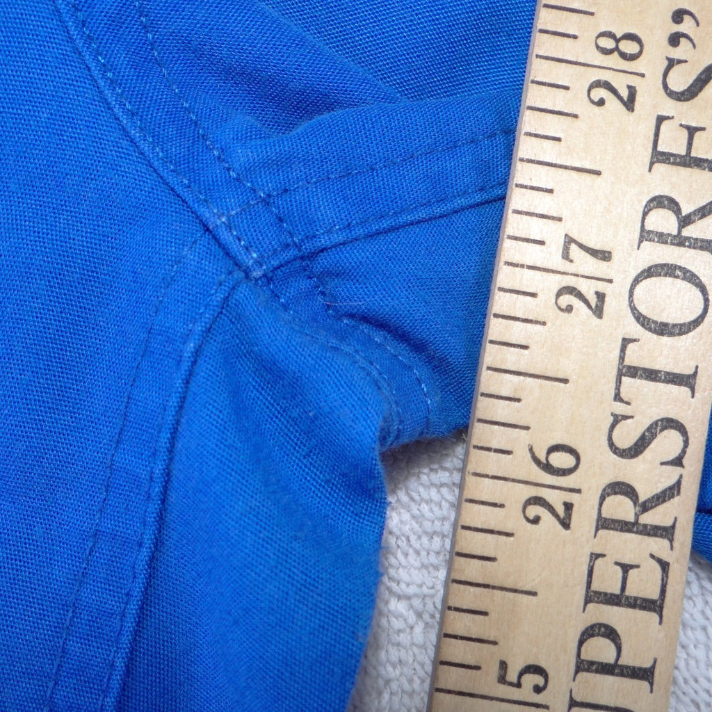 Cherokee Workwear Womens Royal Blue Scrub Pants XS Drawstring Straight Leg