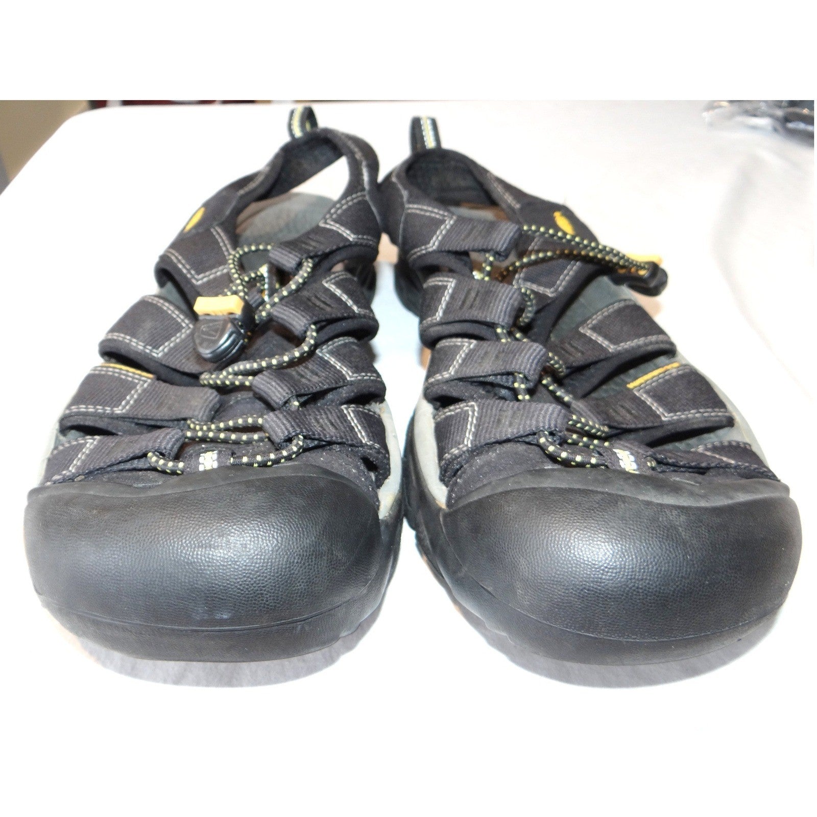 KEEN Men's Water Sandals Newport H2 Black Grey Size 10 Outdoor Sport