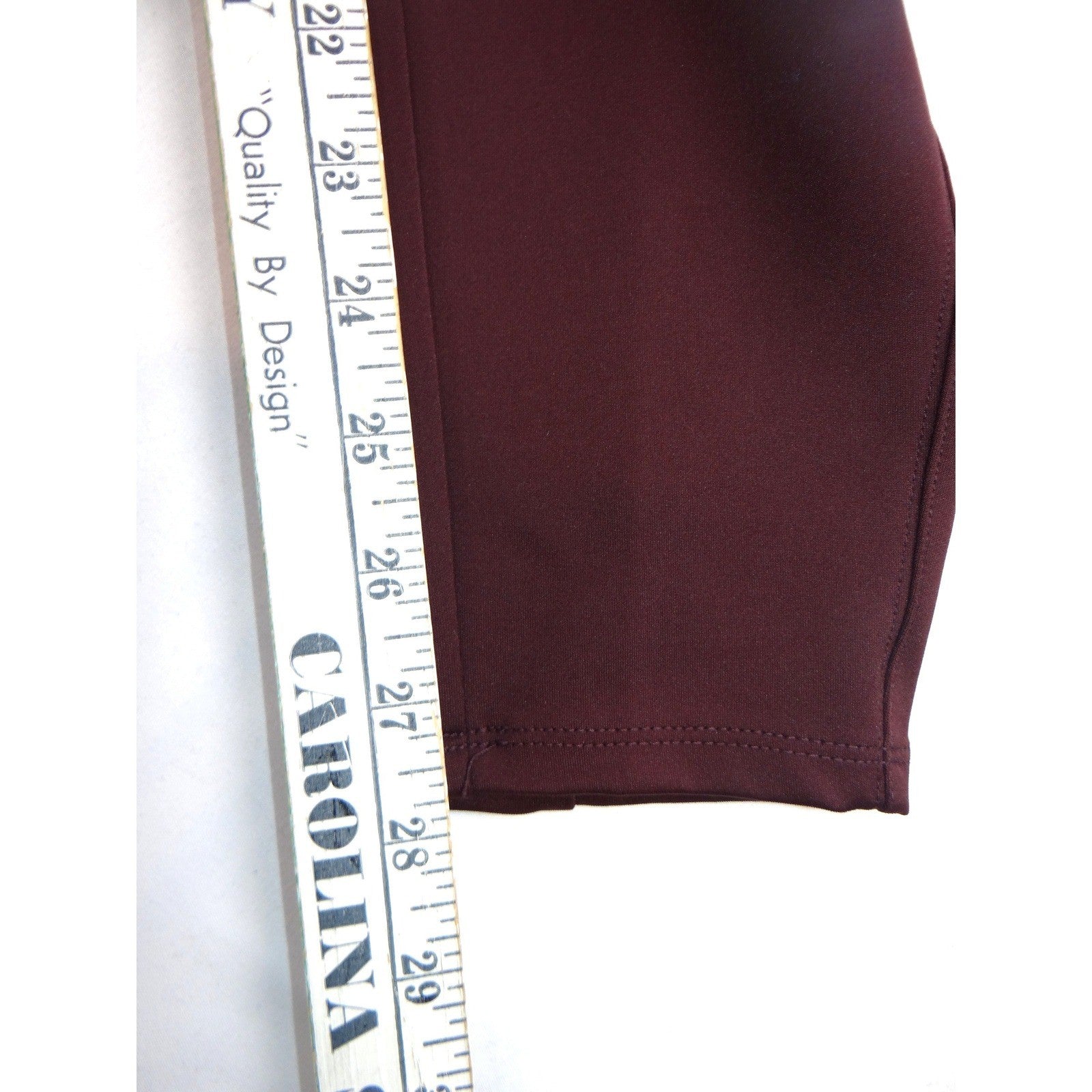 NWT-Lane Bryant Burgundy Legging Pants Women Size 14 16 Comfort Stretch Casual